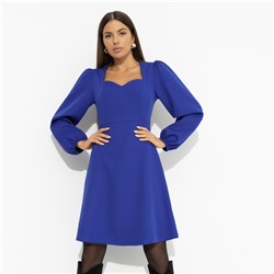 Платье насыщенного синего цвета, Успешный прогрев (new)