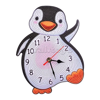 Набор творческая мастерская Часы "Пингвин" 20*22 см