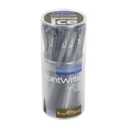 Ручка шариковая 0.38 мм "PointWrite Ice" синяя 20-0209 Bruno Visconti