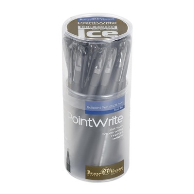 Ручка шариковая 0.38 мм "PointWrite Ice" синяя 20-0209 Bruno Visconti