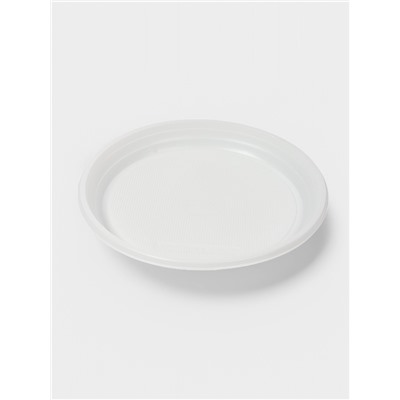 Набор пластиковой одноразовой посуды на 6 персон Не ЗАБЫЛИ! «Шашлычный №3», белый