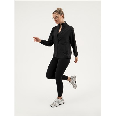 Ветровка женская Resport, р. 44, цвет чёрный, спортивная