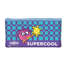 Пенал 205х110мм.,на молнии мягкий "Смешарики"