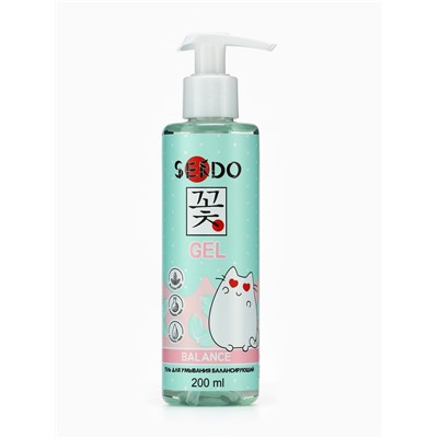Гель для умывания SENDO балансирующий balance cleansing gel, 200 мл