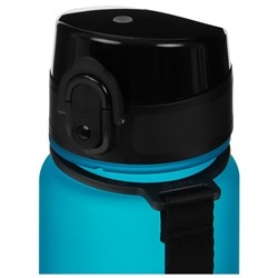 Бутылка спортивная для воды ONLYTOP Fitness, 500 мл, цвет голубой