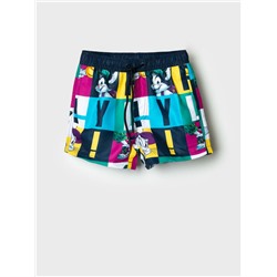 Шорты текстильные плавательные для мальчиков, средней длины