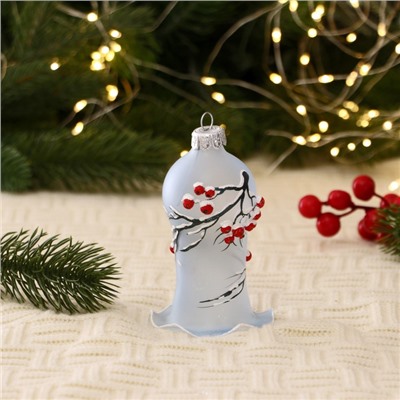 Ёлочная игрушка «Рябинка», h=12 см, МИКС