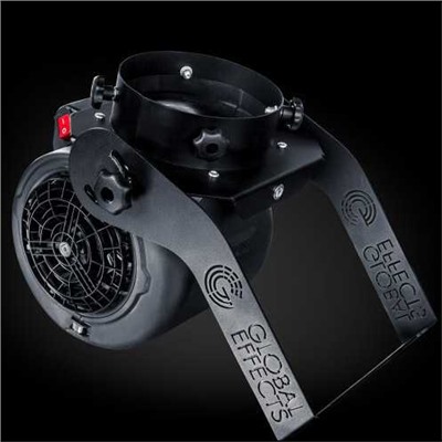 Оборудование Global Effects Power-150 / База GE0101 (используется с насадками для выдува конфетти, генератора пены, подвесной машины либо с насадкой имитации пламени)
