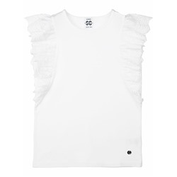 Фуфайка трикотажная для девочек (футболка)