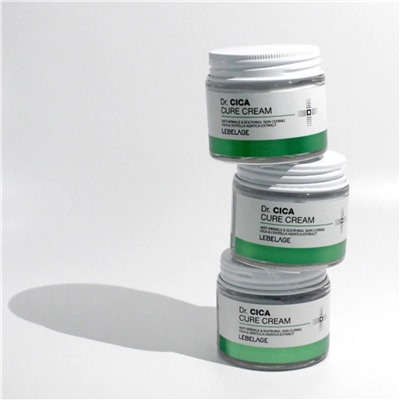 Lebelage Антивозрастной смягчающий крем с центеллой азиатской / Dr. Cica Cure Cream, 70 мл 19960