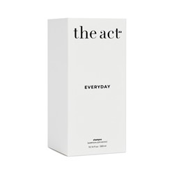 Шампунь для волос ежедневный The Act с гидролатами и растительными протеинами, 300 мл