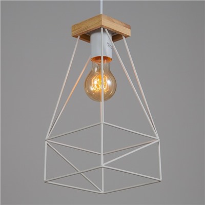 Светильник BayerLux «Дженаз» Е27 40 Вт белый 15×15×32-130 см