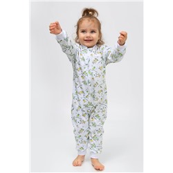 Комбинезон на молнии с начёсом Морковный сок арт.КНМ-130