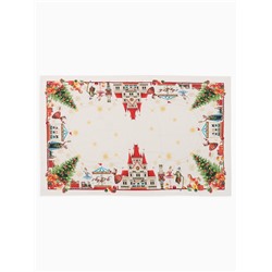 УЦЕНКА Скатерть Этель "Щелкунчик" 150х220 см, с ВГМО, 100% хл, саржа 190 г/м2