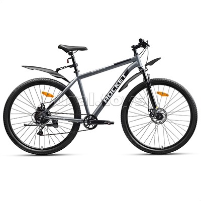 Велосипед 29" Rocket Crater Pro 29, цвет серый, размер 19,5"