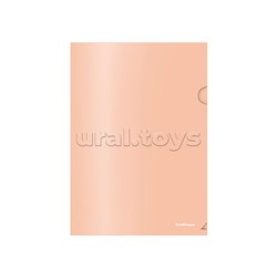 Папка-уголок пластиковая Matt Powder, A4, непрозрачный, ассорти