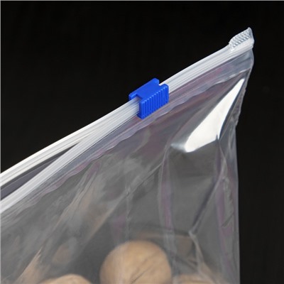 Набoр пакетoв для замoрoзки с защёлкoй Дoляна, 1,5 л, 20 шт