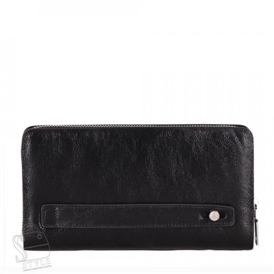 Клатч мужской кожаный 3083H black Heanbag