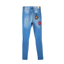 Skinny CONTE Ультрамодные джинсы Skinny с вышивкой CON-32