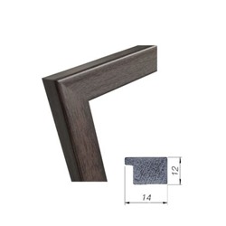 Фоторамка 15х21 пл. Формат венге 1412-87РП1521 PLATINUM