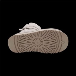 Угги из натуральной кожи 803-3 бежевые