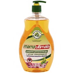 MAMA ULTIMATE Средство-концентрат для мытья посуды «Японский абрикос» 1000 мл