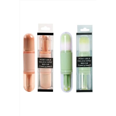 Nail Art Кисть для макияжа 4 в 1, в ассортименте KRISTALLER, 1110884