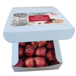 Кедровый грильяж в шоколадной глазури с Клюквой / 500 гр / ТМ Сам бы ел