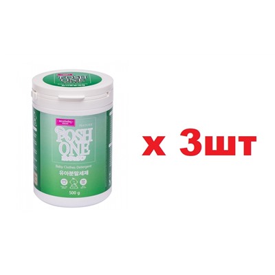 Posh One Стиральный порошок для детского белья Ecobaby 500г 3шт