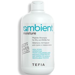 TEFIA Ambient Moisture Шампунь пептидный для сухих и ломких волос 250 мл