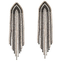 Серьги длинные на гвоздиках арт. 13 1667 (id 267300)