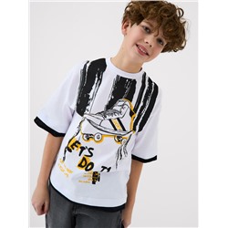 Фуфайка трикотажная для мальчиков (футболка)