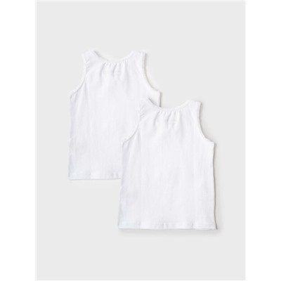 Майка трикотажная для девочек, 2 шт в комплекте