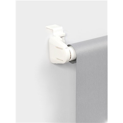 Штора рулонная 50×160 см «Блэкаут», по полотну 47×160 см, серая