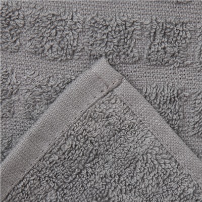 Полотенце для ног LoveLife Chique, 50×90 см, хлопок 100%, серое