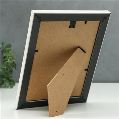 Фоторамка для фото 15×21 см Gallery, пластик, бежевый, (пластиковый экран)