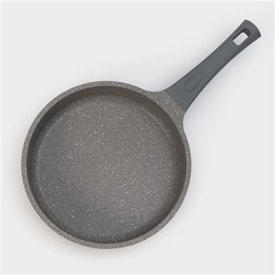 Сковорода KUKMARA Stella Cappuccino, d=26 см, антипригарное покрытие, алюминий, коричневая