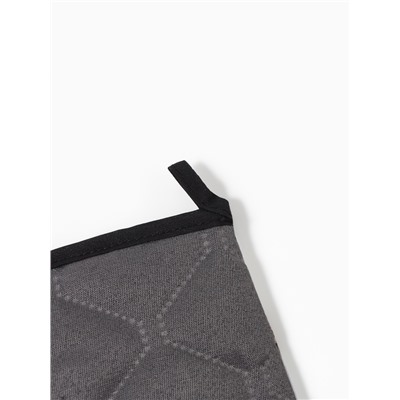 Набор кухонный «Этель» Winter village, варежка-прихватка 20×28 см, прихватка 19×19 см