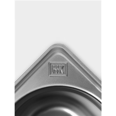 Гастроёмкость GN 1/9 Hanna Knövell, 100 мм, 176×108×100 мм, толщина 0.8 мм, нержавеющая сталь