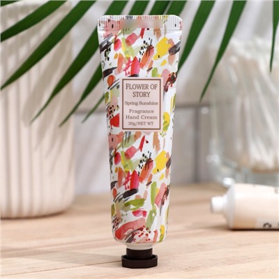 Крем для рук «Подсолнух, шалфей, грейпфрут» увлажняющий, 30 мл МИКС