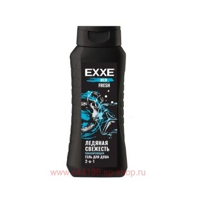 EXXE Гель для душа мужской Тонизирующий 2в1 Fresh 400 мл 8614