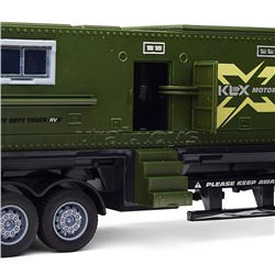 Машина "Фура Блок- контейнер" (свет,звук) в коробке