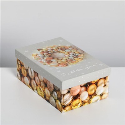 Набор подарочных коробок 6 в 1 «Снежной зимы», 32.5×20×12.5 - 20×12.5×7.5 см, Новый год