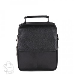 Сумка мужская кожаная 8208-3ST black S-Style