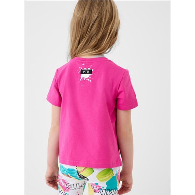 Фуфайка трикотажная для девочек (футболка)