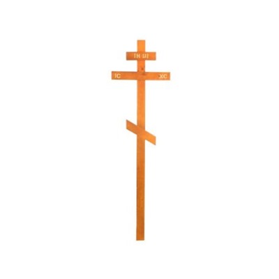Искусственные цветы, Крест на могилу (1010237) Стандарт ИН-ЦЫ сосн. б/р