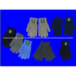 Перчатки подростковые внутри с начесом для мальчиков арт. 0865