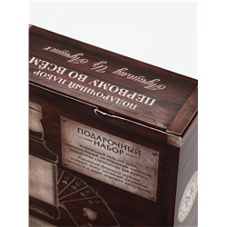 УЦЕНКА Набор «Лучшему из лучших», гель для душа во флаконе виски и игральные карты