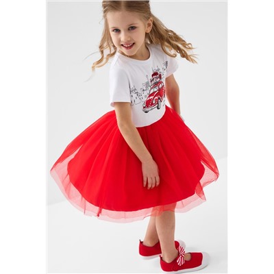 Платье трикотажное для девочек PLAYTODAY, 1241362