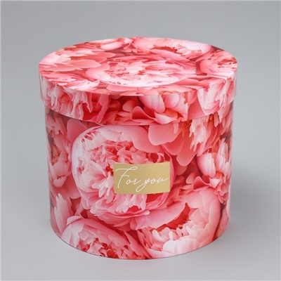 Набор коробок для цветов 4 в 1, упаковка подарочная, «Нежные цветы», 14×14×13 см - 20×20×17.5 см